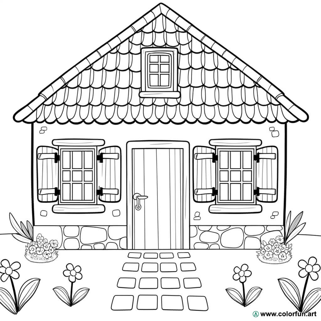 Maison Coloriage : Créativité et Détente pour Tous