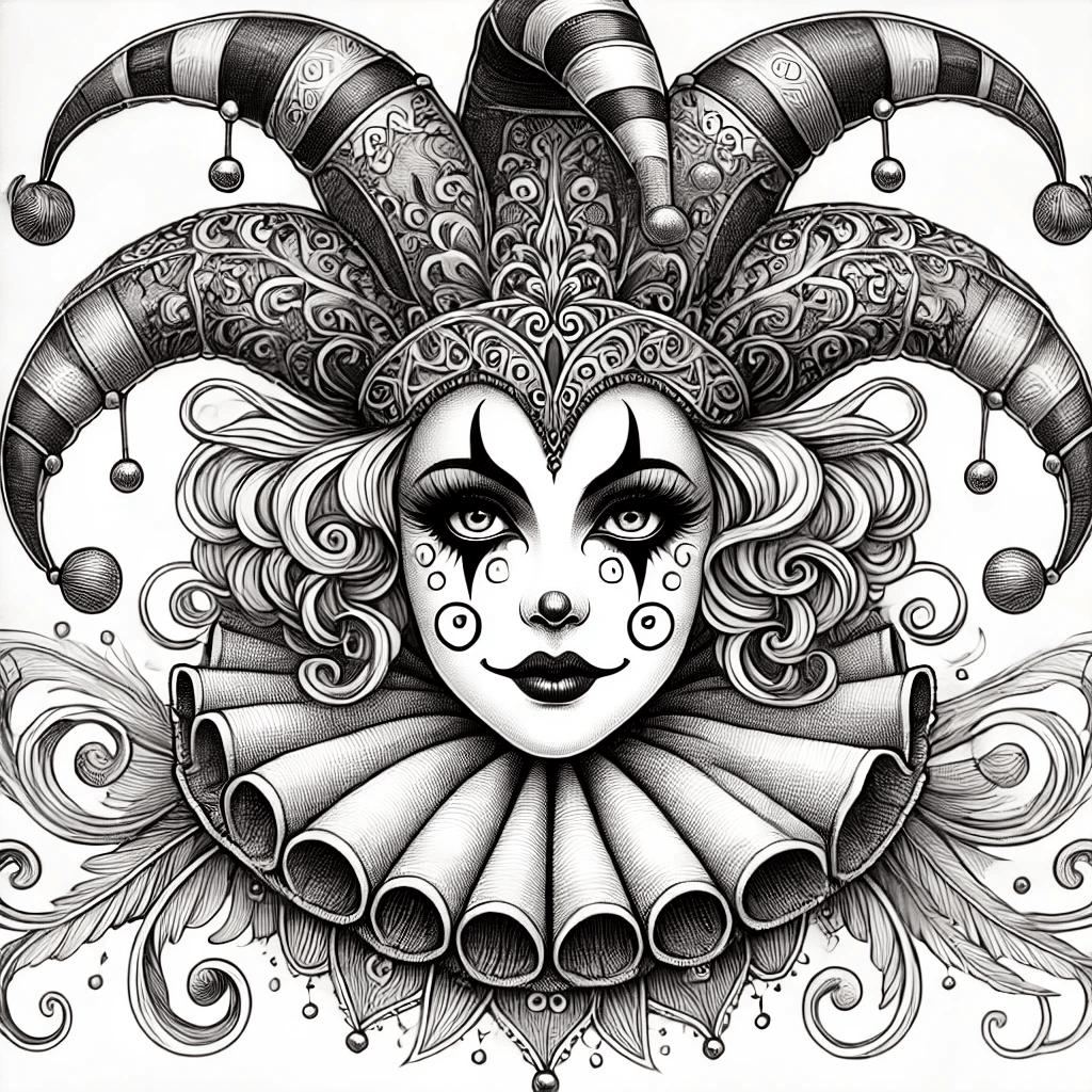 Masques de Carnaval à Colorier : Créativité et Joie po...