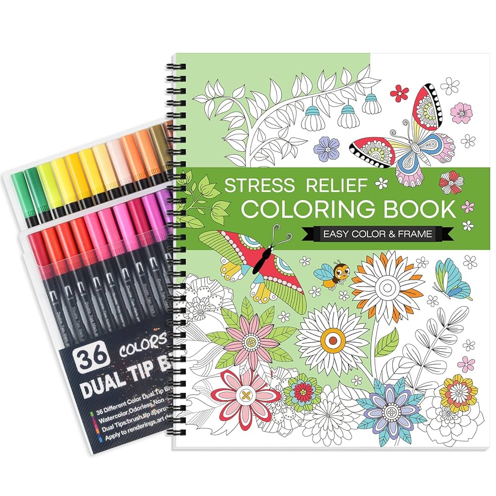 Nature : Découvrez l'art du coloriage relaxant