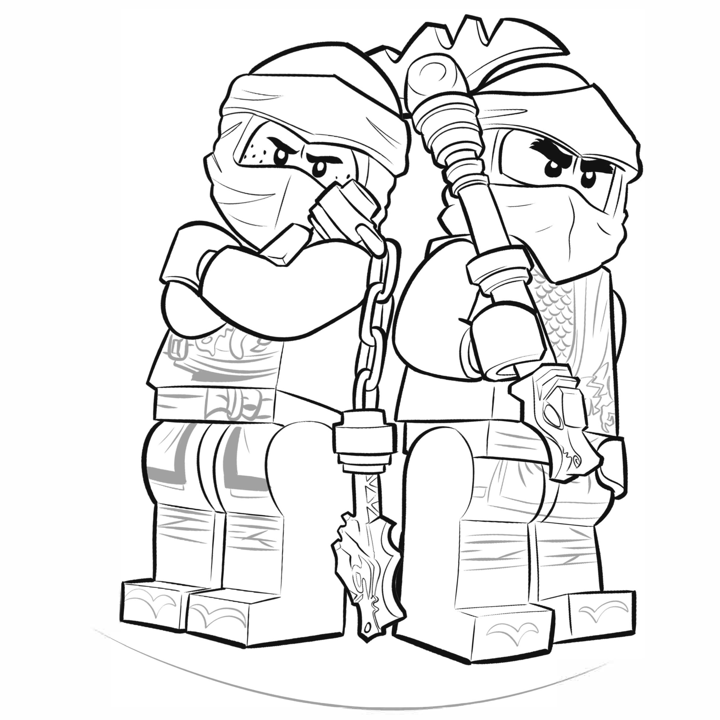 Ninjago Coloriage à Imprimer : Créativité et Aventure