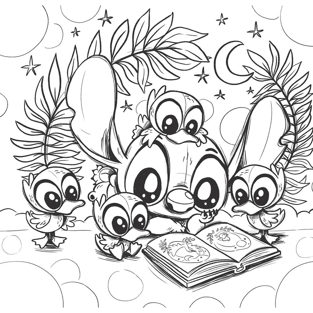 Stich Coloriage : L'Art Thérapie Créative pour Tous
