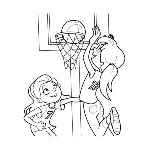 coloriage panier