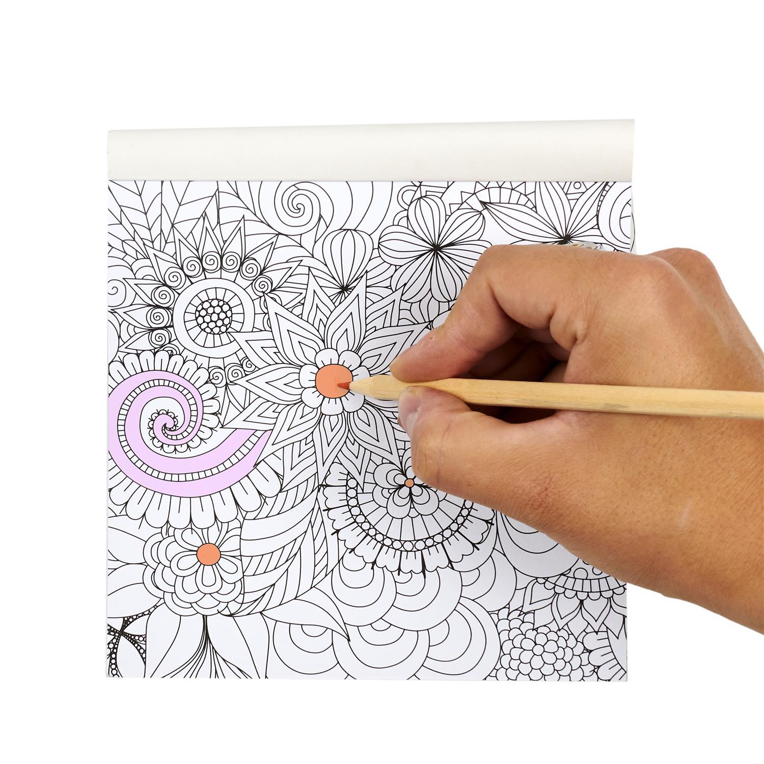 carnet de coloriage adulte