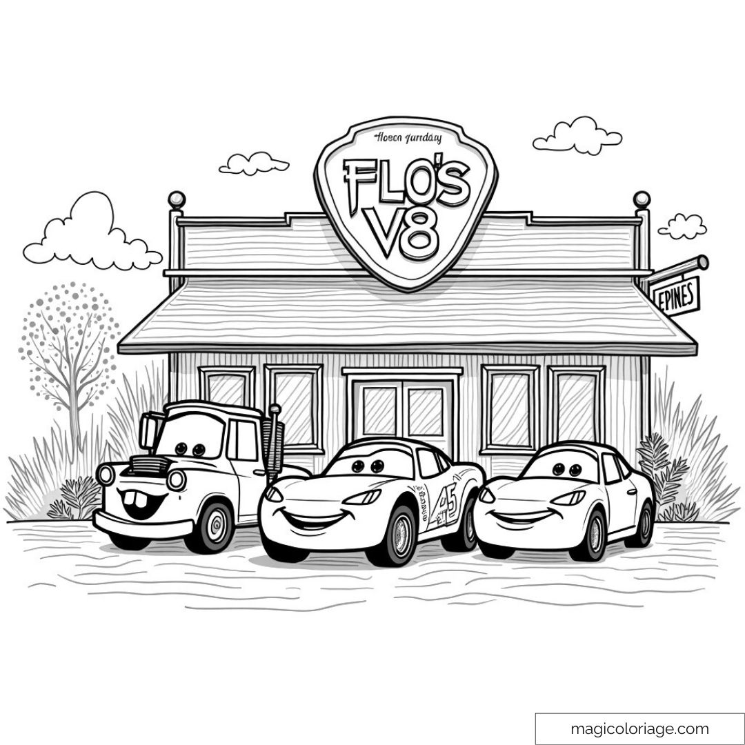 coloriage voitures imprimer
