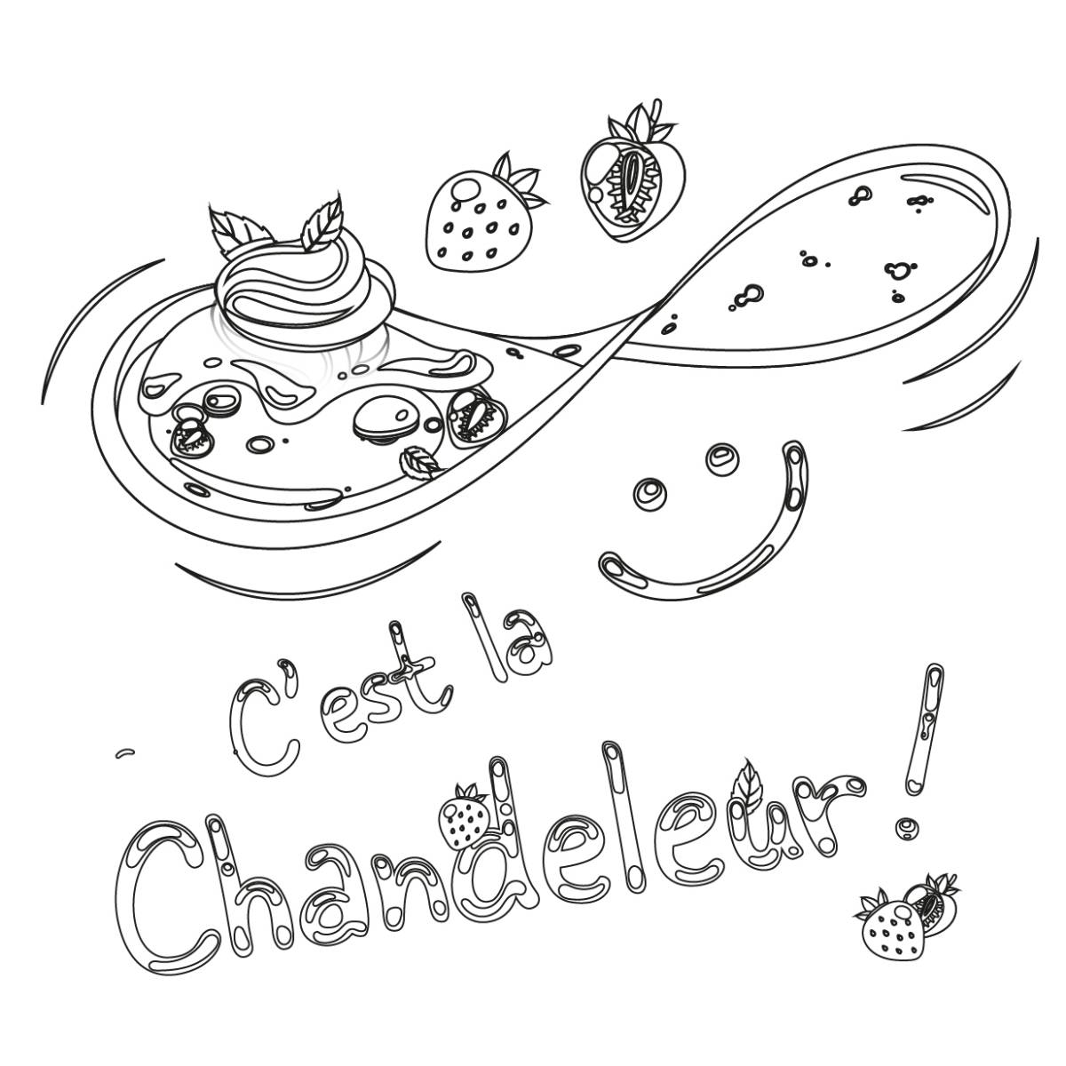 coloriage lustre