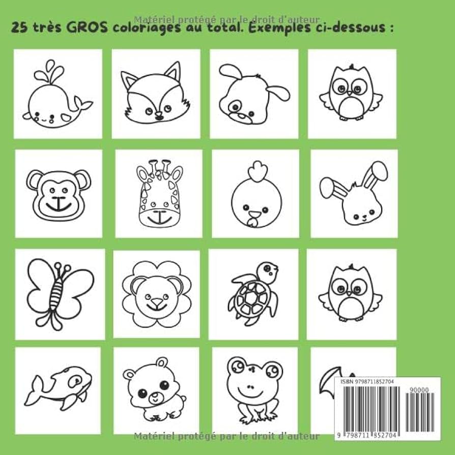 coloriage bebe 1 an