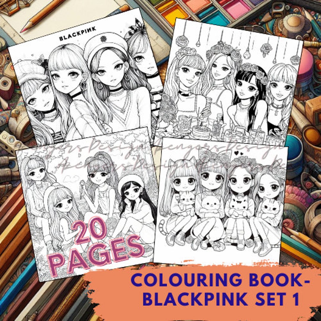 coloriage noir rose
