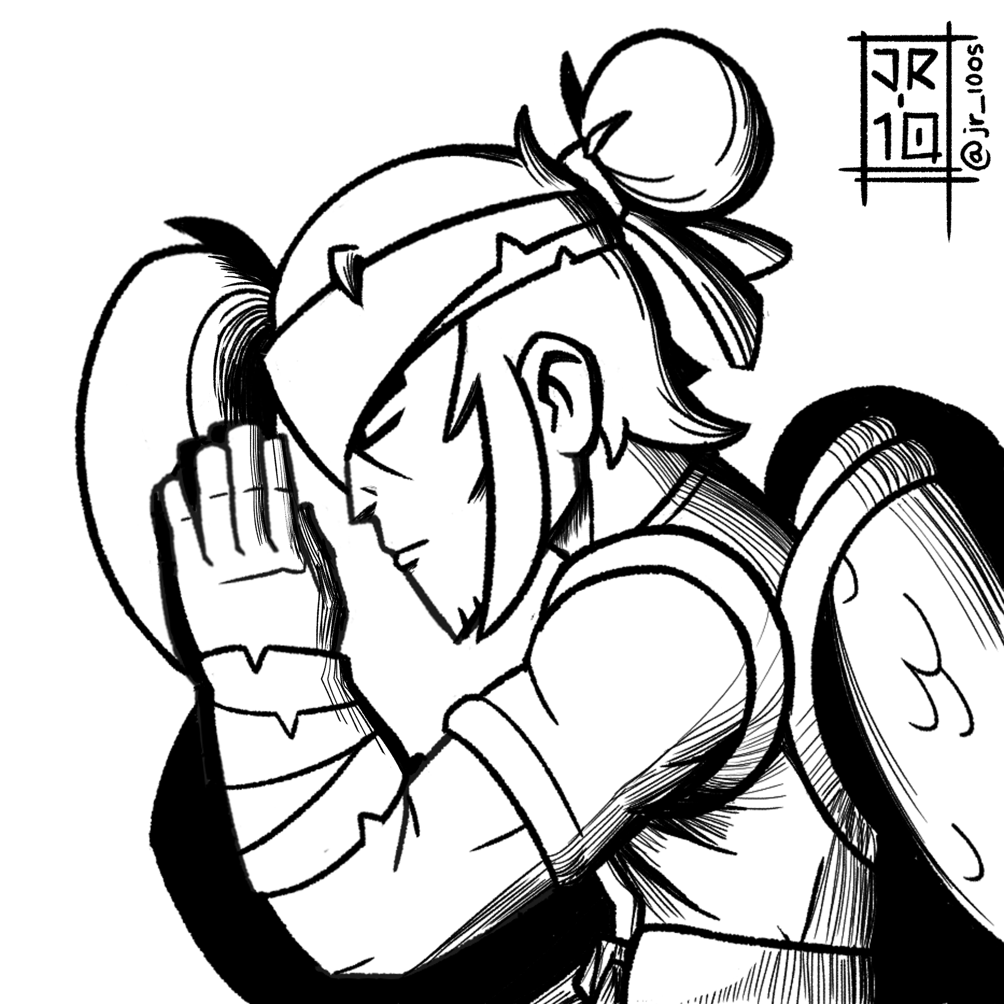 coloriage brawl stars kenji