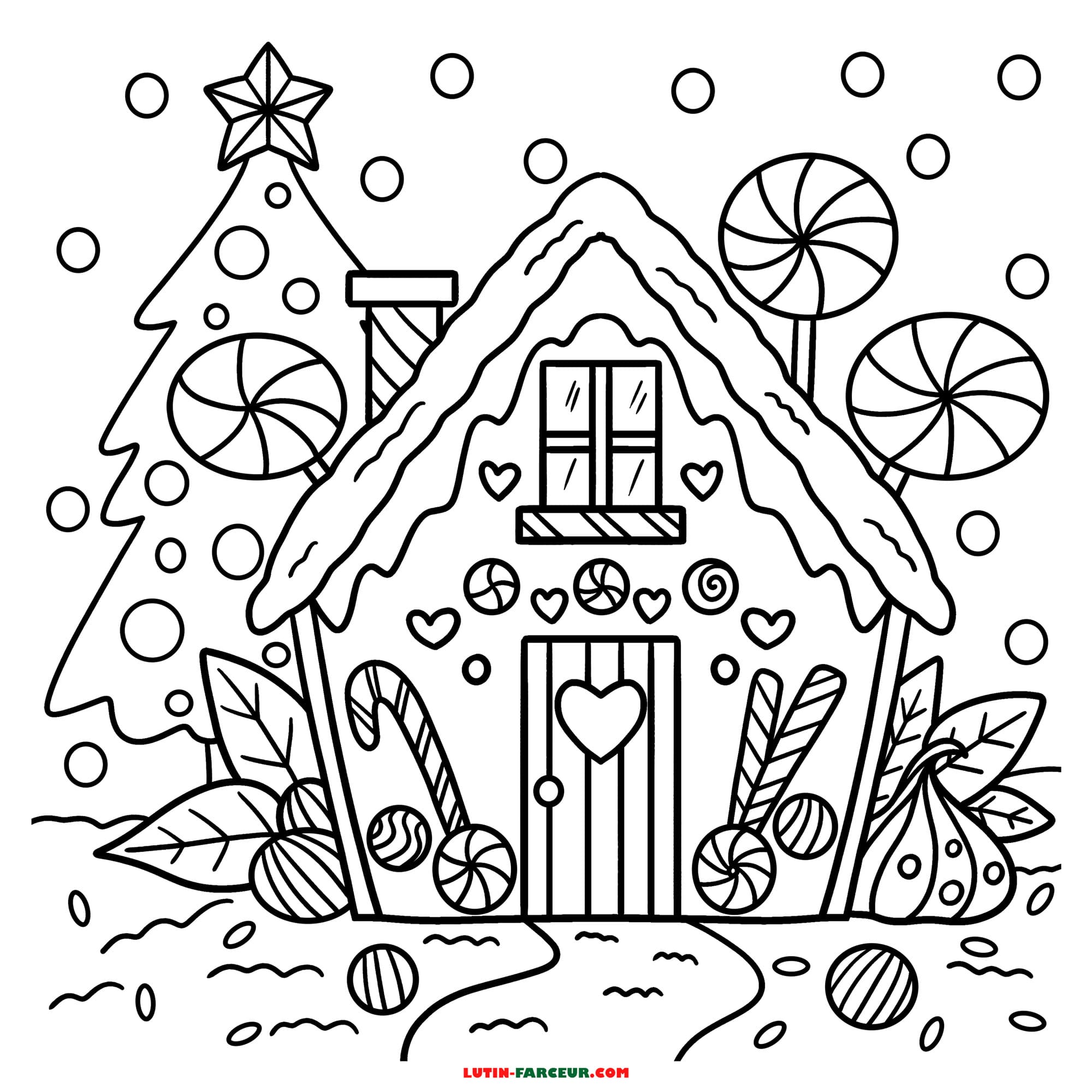 coloriage de noel a imprimer gratuit