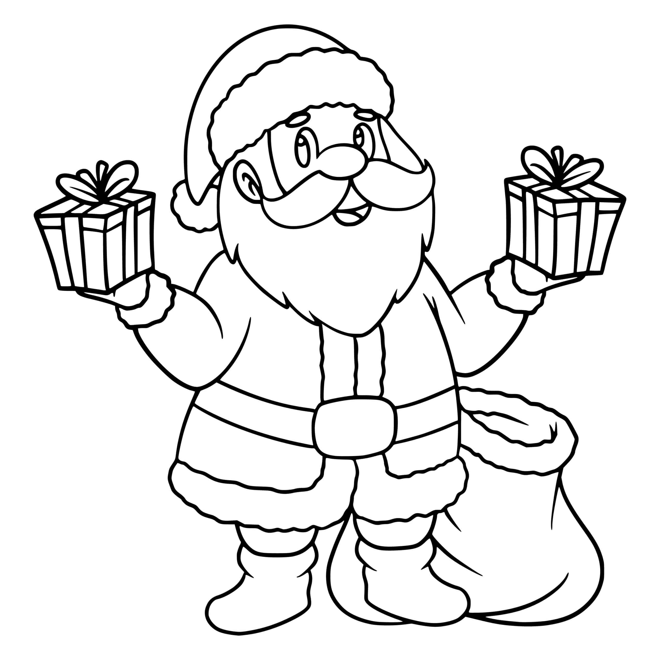 coloriage de noel gratuit