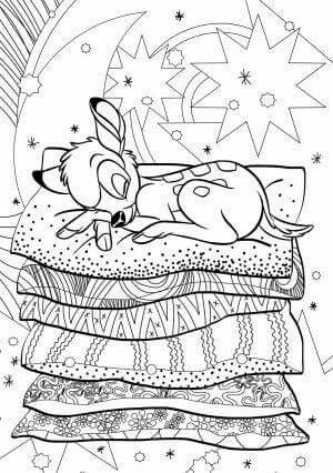 coloriage disney adulte à imprimer