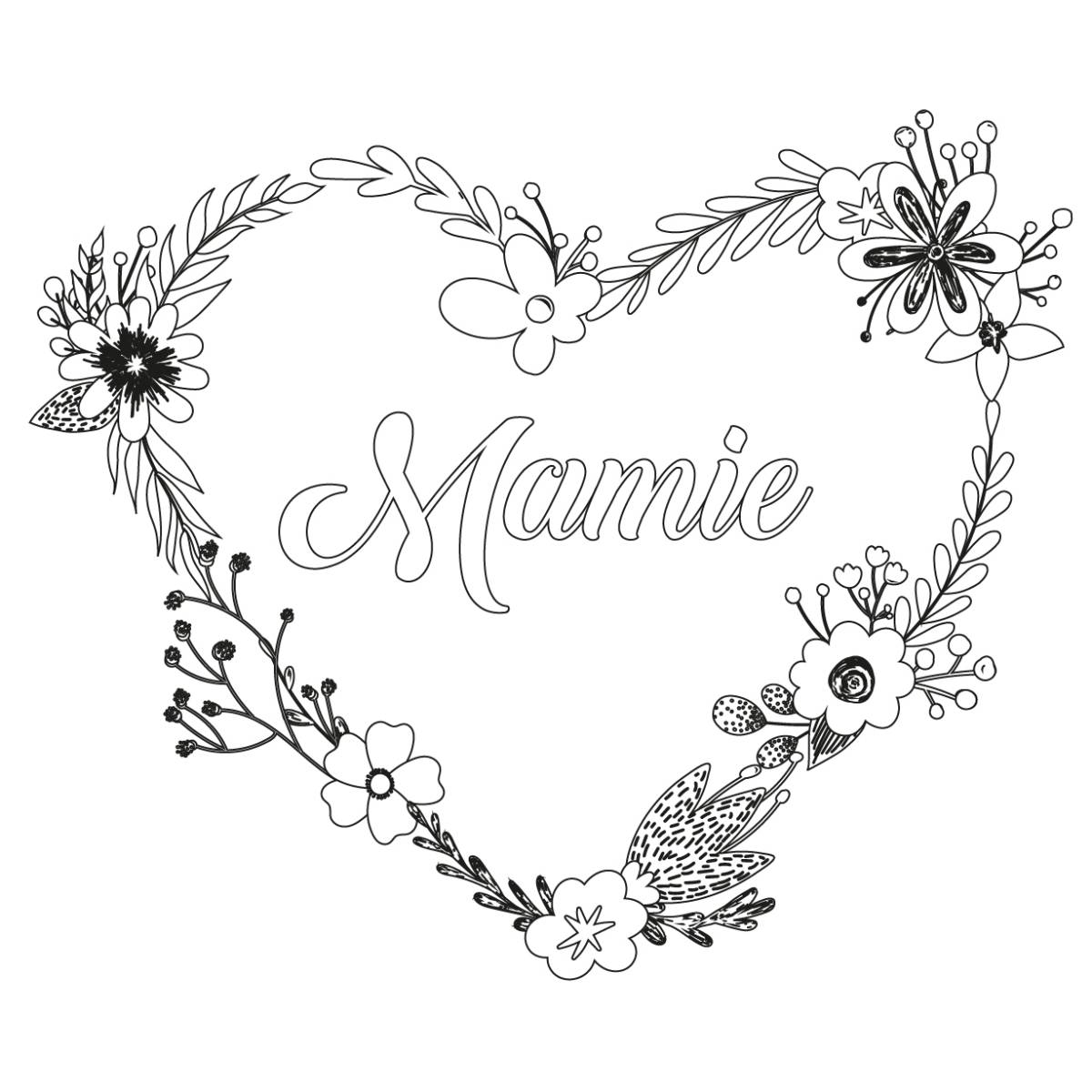 coloriage fete des mamies