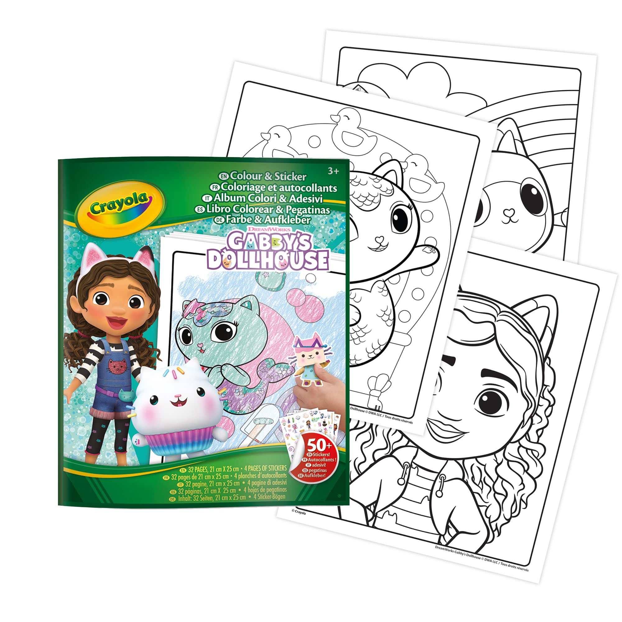 coloriage gaby chat