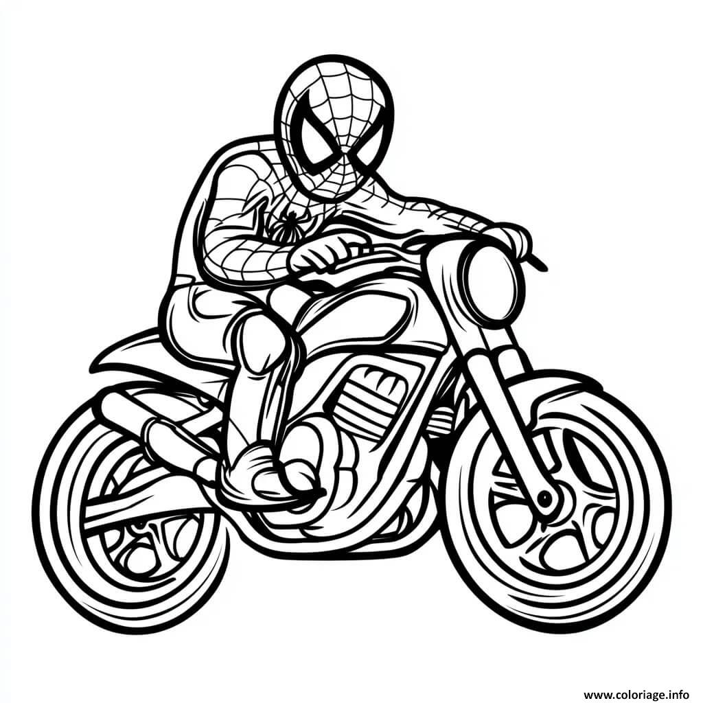 coloriage gratuit à imprimer spiderman