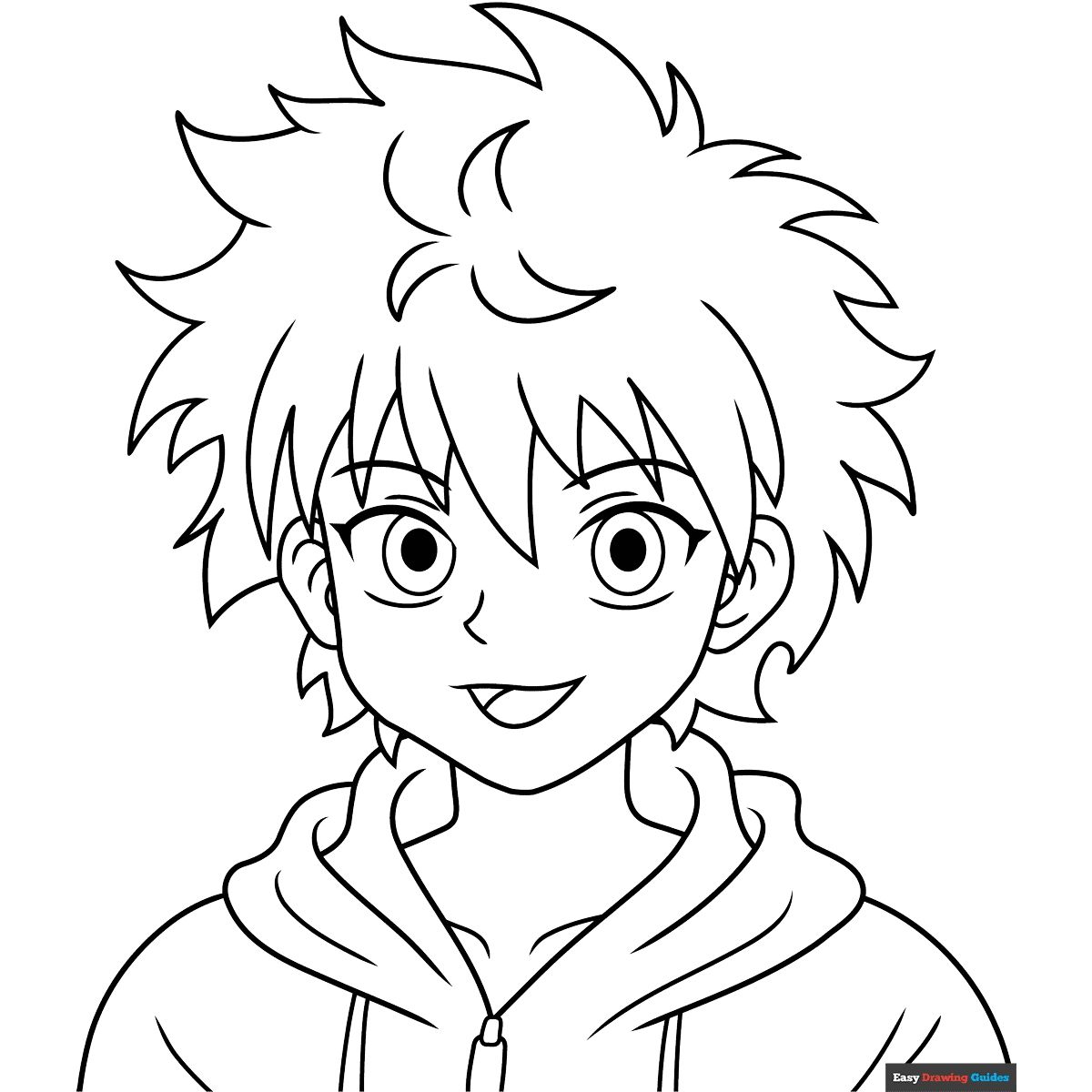 coloriage hunter x hunter