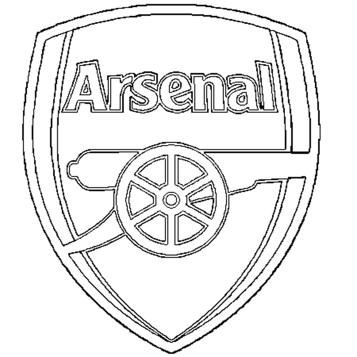 coloriage logo pied