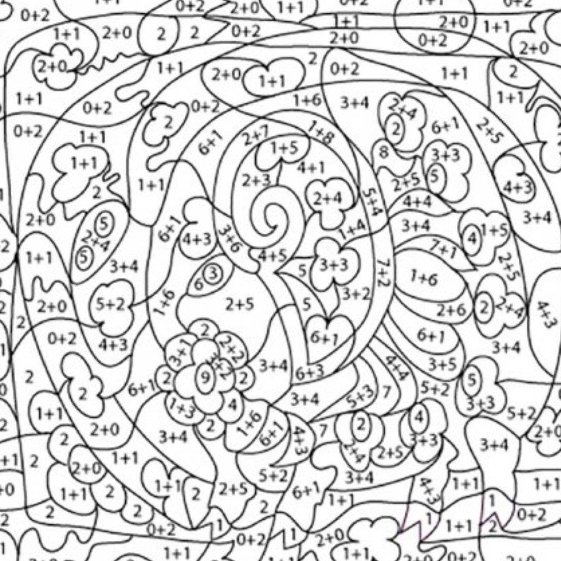 coloriage magique math ce1