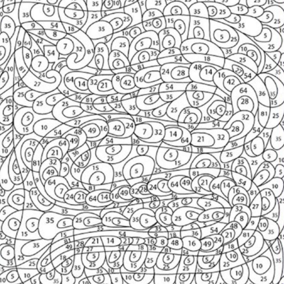 coloriage magique multiplication cm1