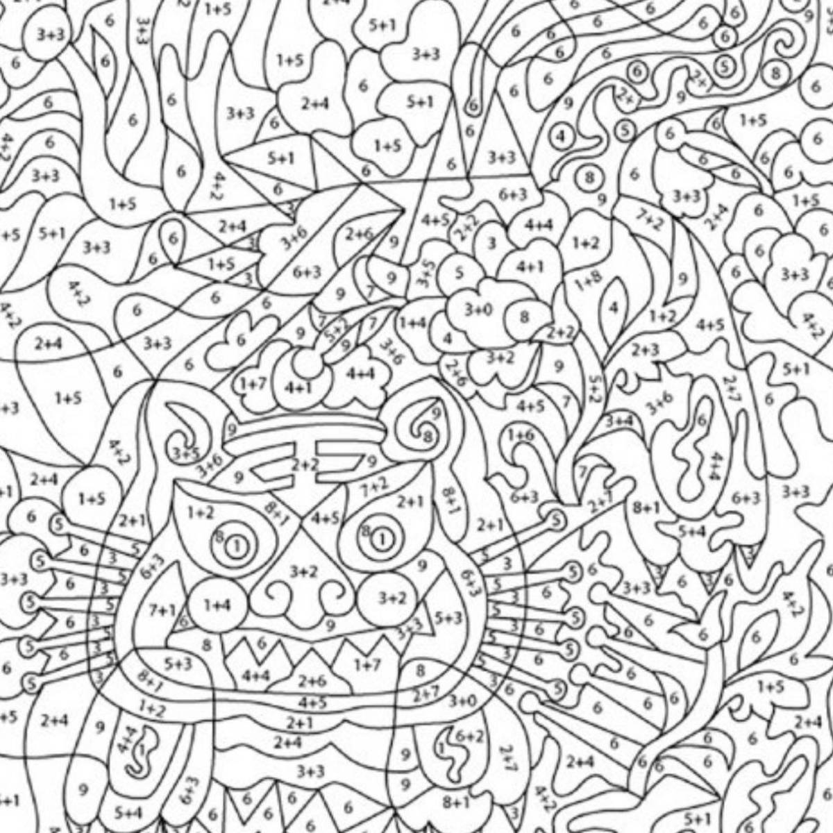 coloriages mathématiques