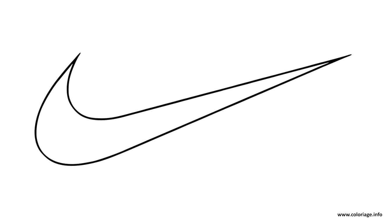 coloriage nike