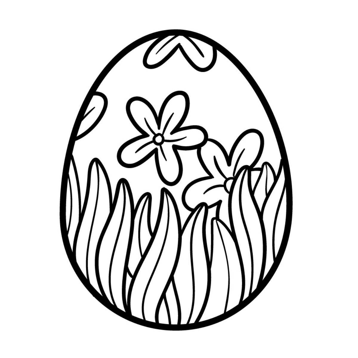 coloriage oeuf