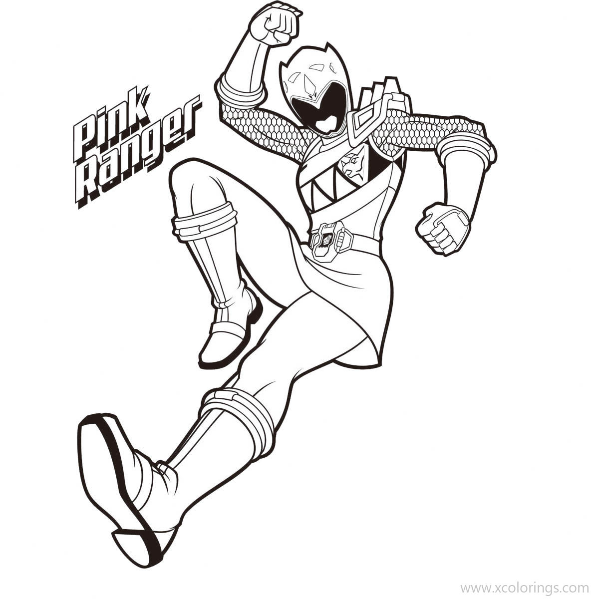 coloriage power rangers dino fury
