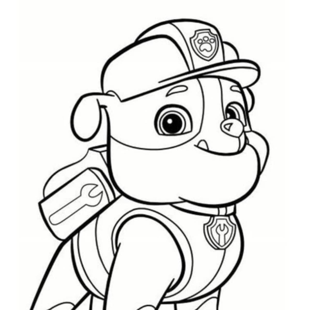 coloriage ruben