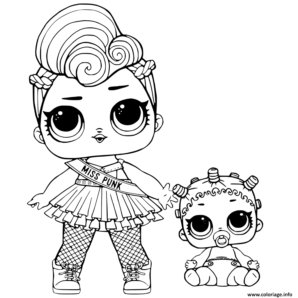 coloriage soeur