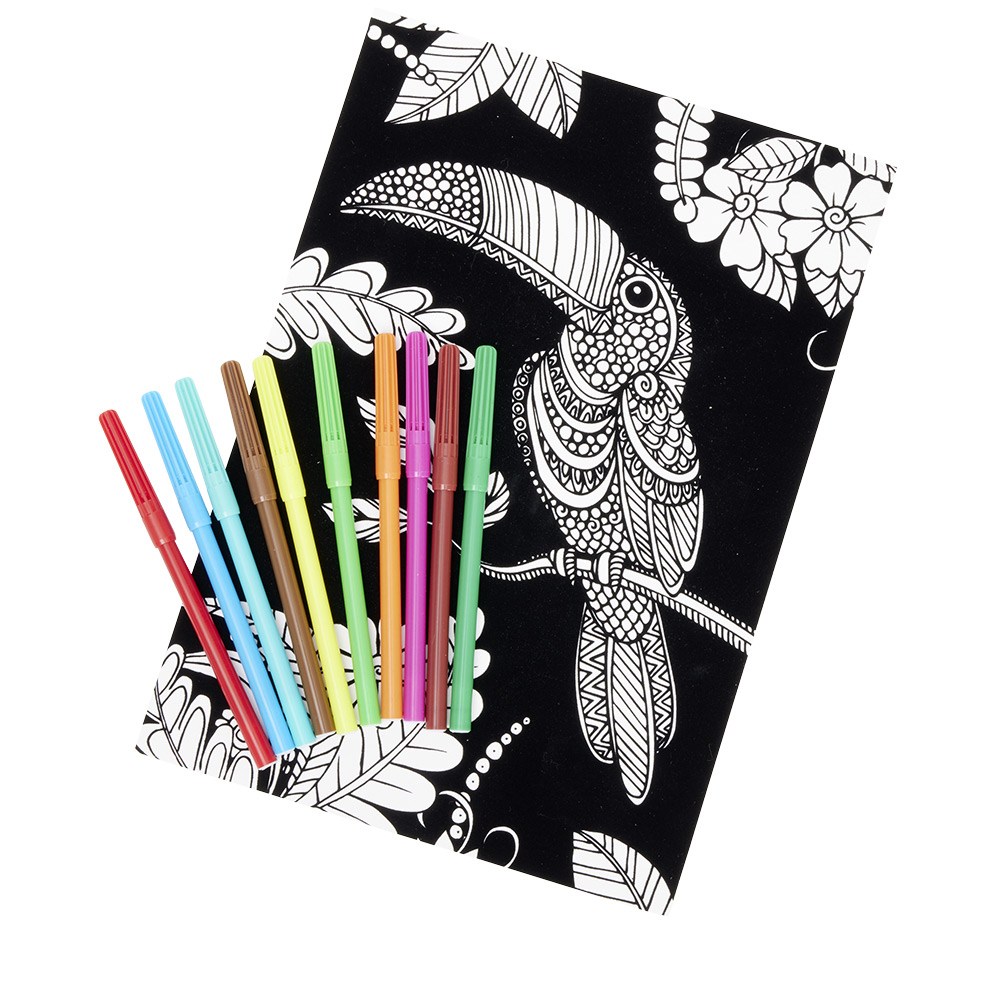 coloriage velours