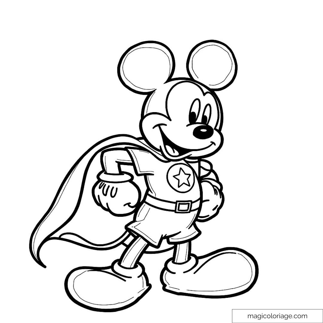 coloriages à imprimer mickey