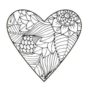 coloriages amour