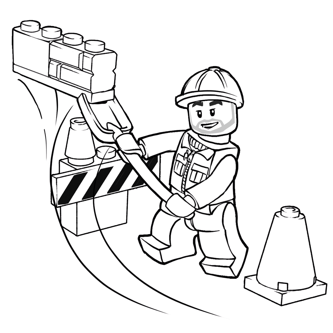 coloriages lego city