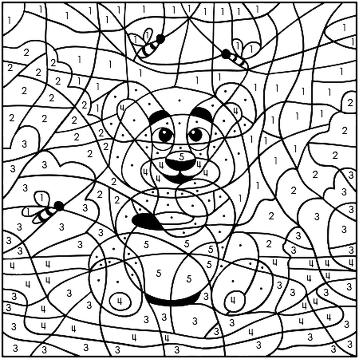 coloriages magiques moyenne section