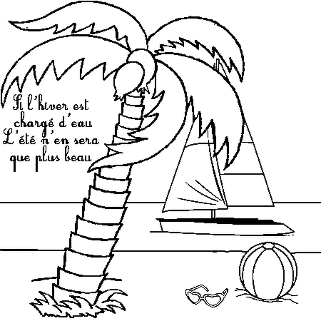dessin été facile