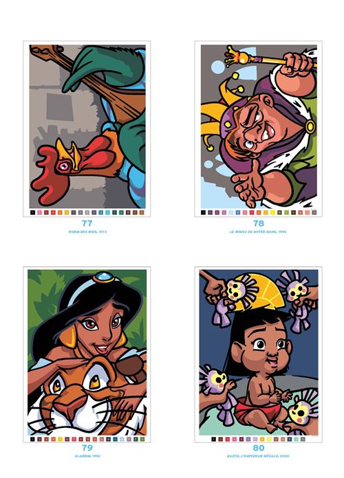 Disney Coloriage Mystère