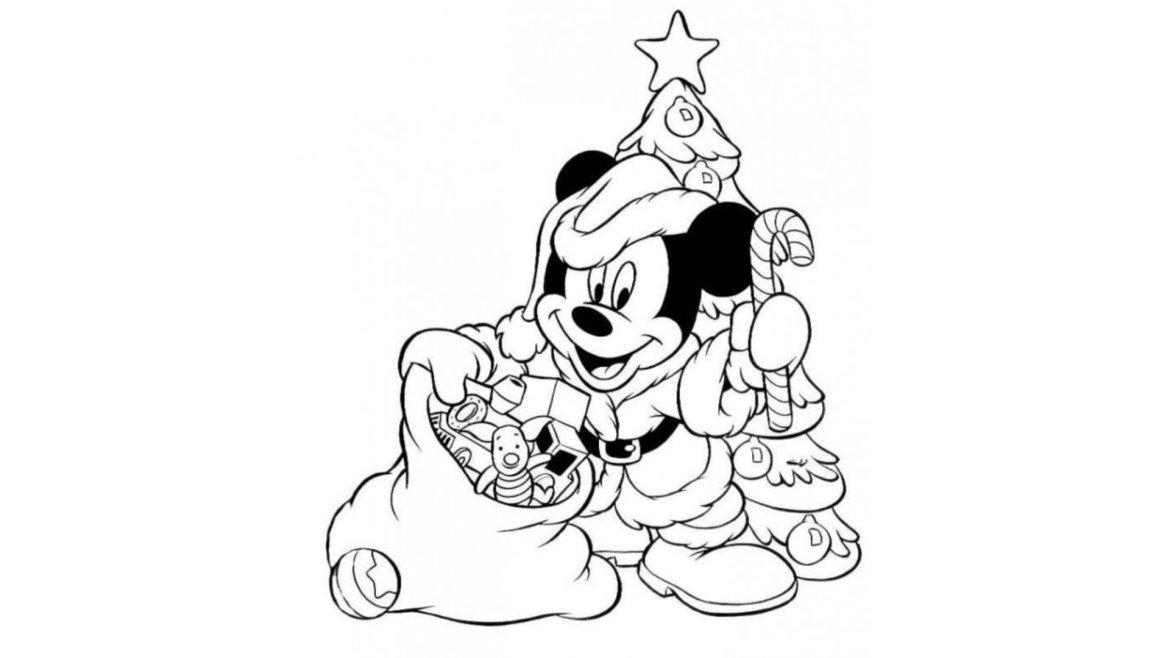 imprimer disney coloriage de noel