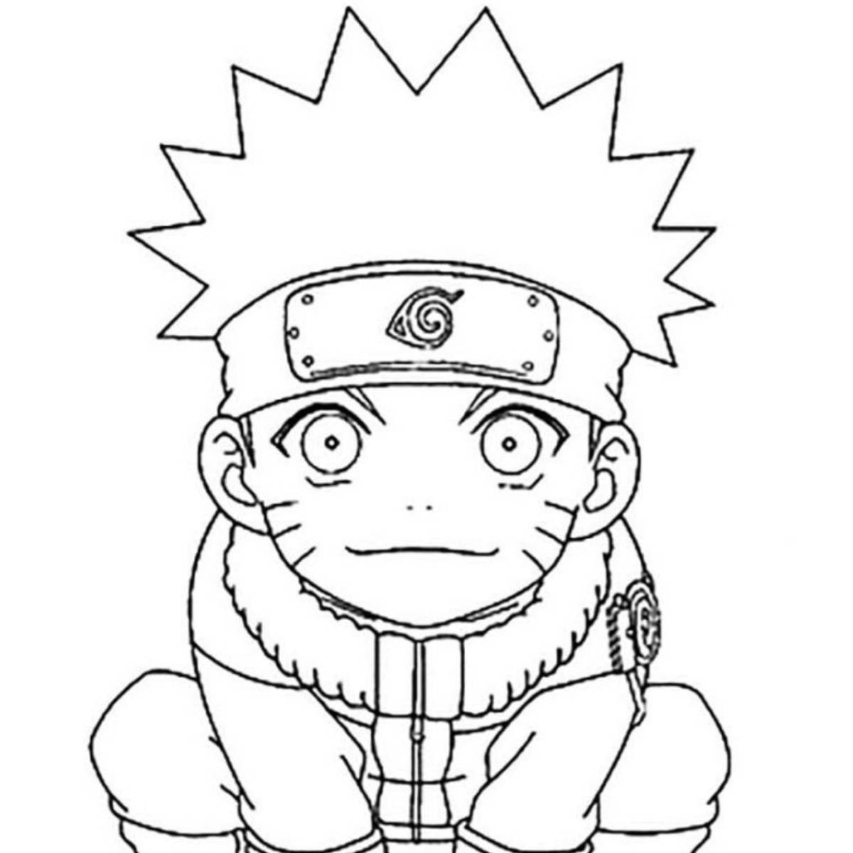 Coloriage Naruto Shippuden