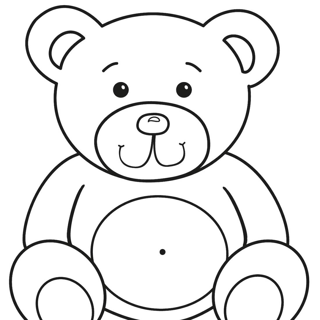 ourson coloriage