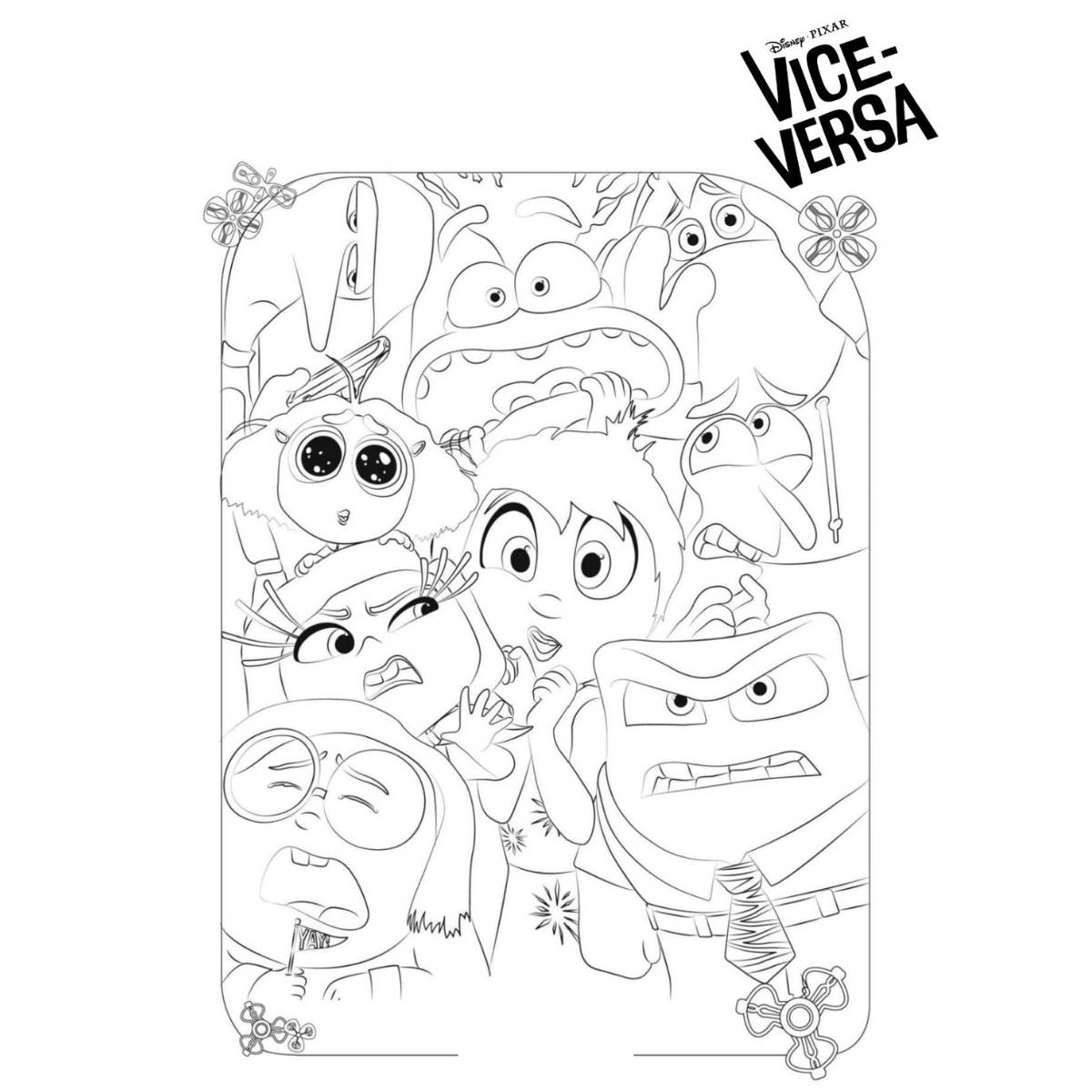 personnages à colorier